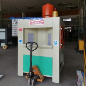 中山噴砂機(jī)-五金件表面清理連續(xù)自動(dòng)轉(zhuǎn)盤噴砂機(jī)