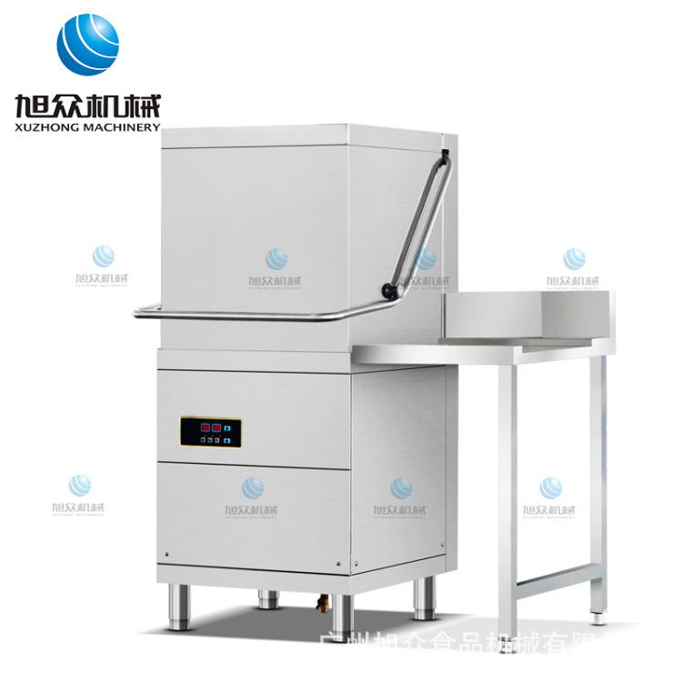 旭眾XZ-60型揭蓋式洗碗機(jī)，自動(dòng)洗碗機(jī)，不傷手無(wú)殘留