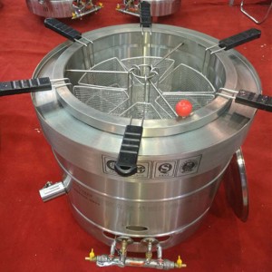 電水餃鍋餃子爐 冒菜鍋商用廚房設備 麻辣燙分煮 面條旋轉(zhuǎn)爐新款