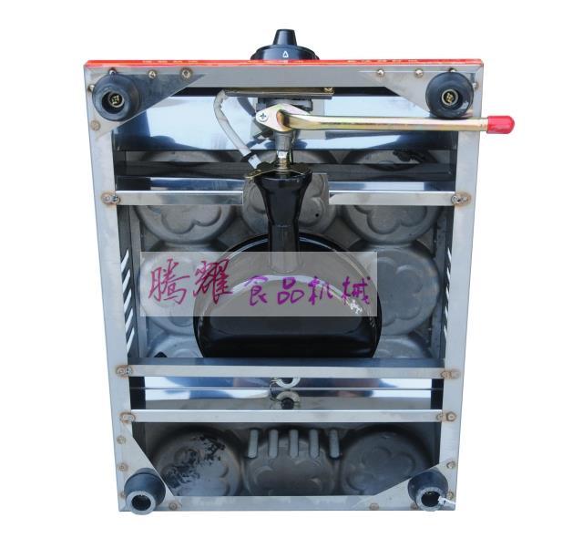 商用不銹鋼9孔燃?xì)鉂h堡機 美式雞蛋餅機/雞蛋漢堡機 九孔紅豆餅機