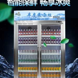 無(wú)霜風(fēng)冷飲料展示陳列冷藏冰柜 超市酒店便利店鋁合計(jì)玻璃門(mén)冰柜