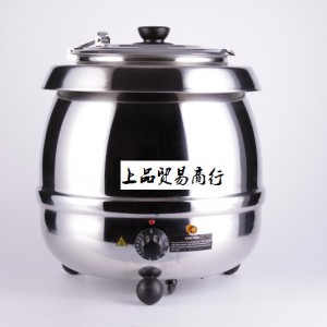 10L不銹鋼電子暖湯爐暖湯鍋商用玉米濃湯鍋?zhàn)灾蜖t保溫湯爐