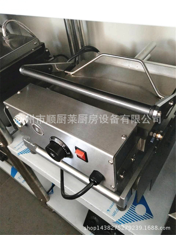 211漢堡機(jī) 商用 肯德基麥當(dāng)勞漢堡店專(zhuān)用小功率烤堡機(jī) 雙層不銹鋼