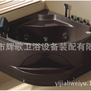 佛山輝歌衛(wèi)浴高檔亞克力浴缸酒店工程專用沖浪按摩浴缸直銷