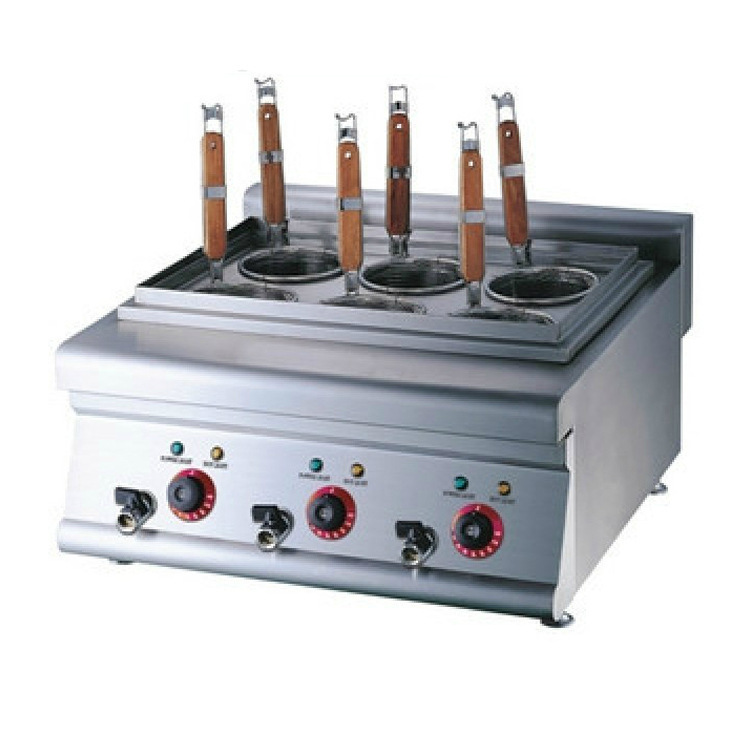 佳斯特TM-6 六頭臺(tái)式電熱煮面爐 商用煮面機(jī) 麻辣燙機(jī) 燙粉面機(jī)