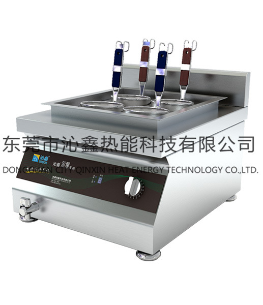 沁鑫商用電磁自動煮面爐 9孔六頭4孔電煮面爐湯面爐&nbsp;麻辣燙爐