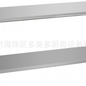 【廠制】不銹鋼拆裝式雙層工作臺(防火高纖板)W01