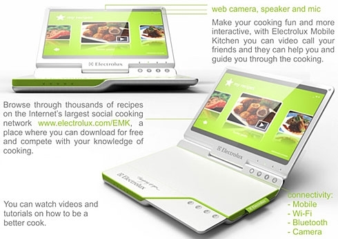 伊萊克斯筆記本電磁爐:Electrolux Mobile Kitchen